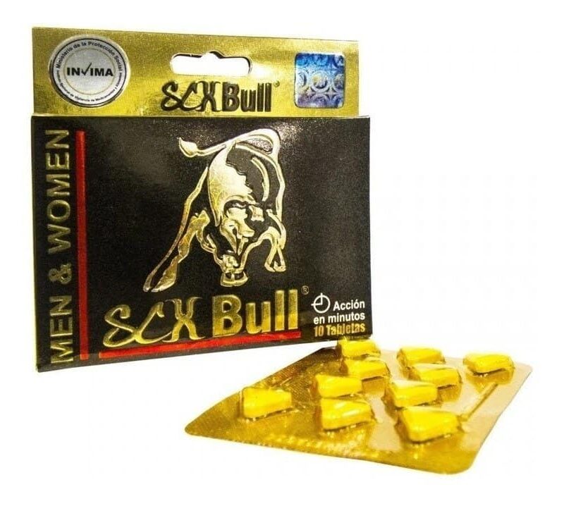 Sex Bull Men Woman X10 Pastillas