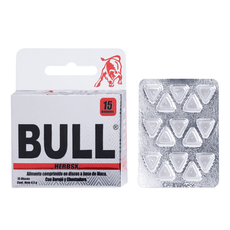 Sex Bull Men Woman X15 Pastillas