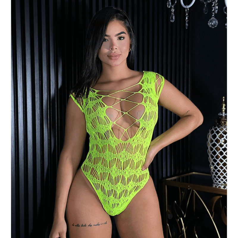 Malla body verde DU-675