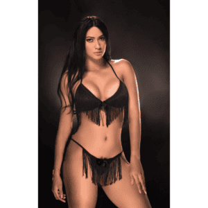 Conjunto con Panty Fleco C-08