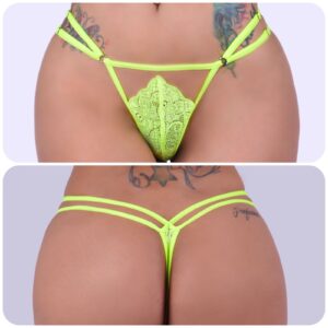 Tanga Paxion Verde Neón