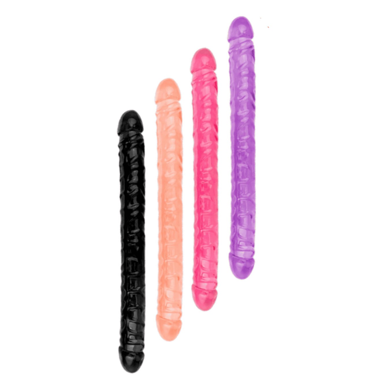 Dildo Doble Penetración Delgado 33cm