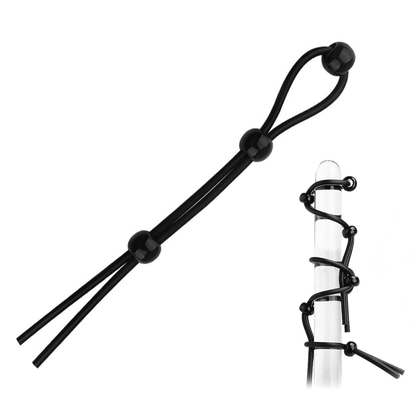 Anillo Doble Agarre Con Perla