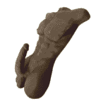 Torso Silicona Masculino Chocolate