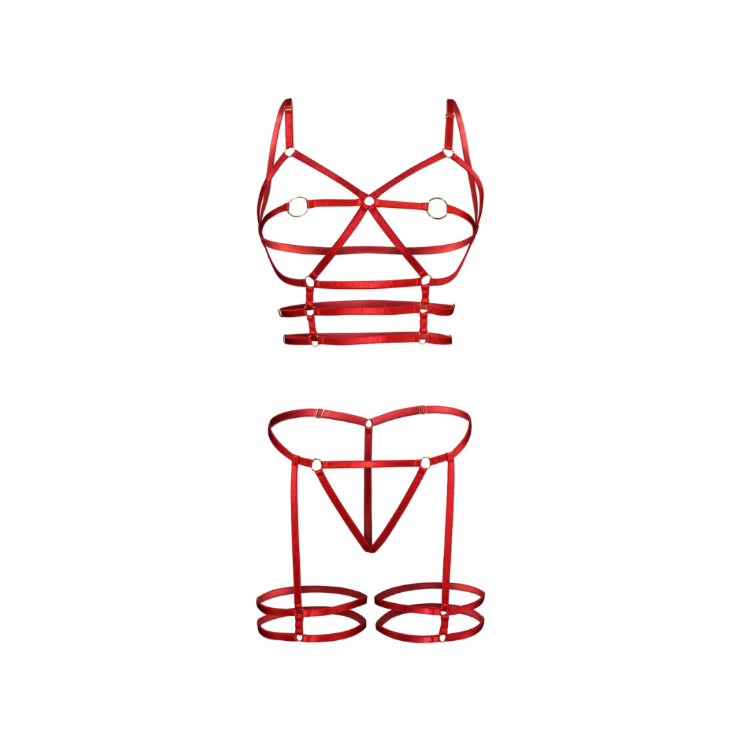 Conjunto Sexy Fuego Conjunto Sexy Fuego