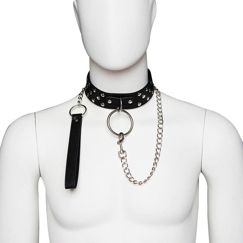 Collar de Perro en Cuero