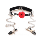 Mordaza Con Pinzas Pezoneras