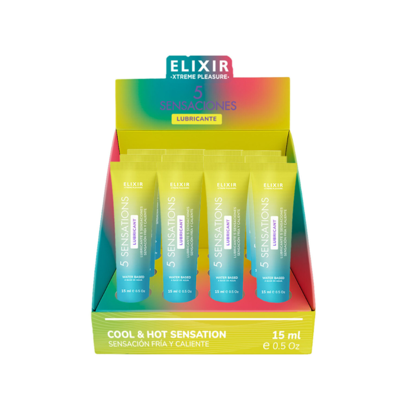 Lubricante 5 Sensaciones 15ml