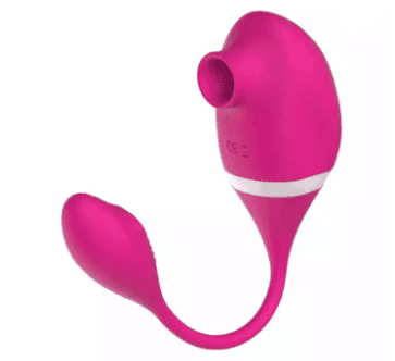 Succionador De Clítoris y Huevo Vibrador