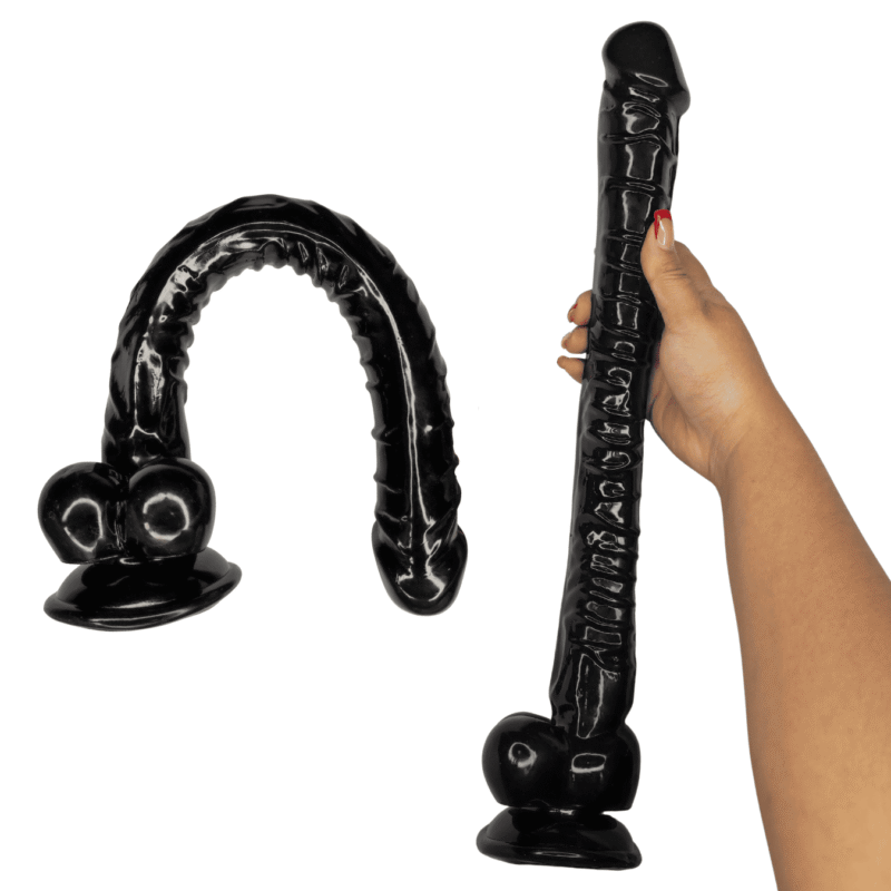Dildo Largo Negro 41cm
