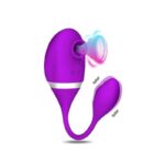 Succionador De Clítoris y Huevo Vibrador