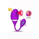 Succionador De Clítoris y Huevo Vibrador