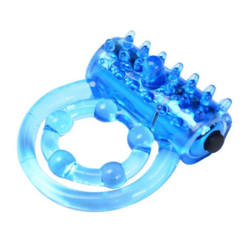 Anillo Con Agarre de Testículos y Vibración