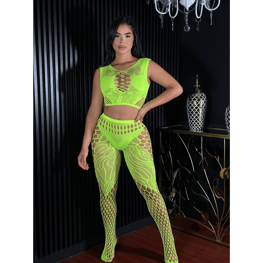 Conjunto Malla Verde Ref DU-680