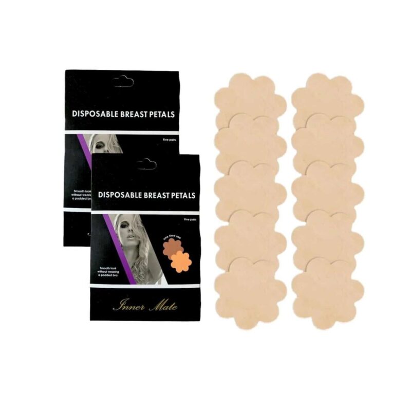 Tapa-Pezones En Tela Piel