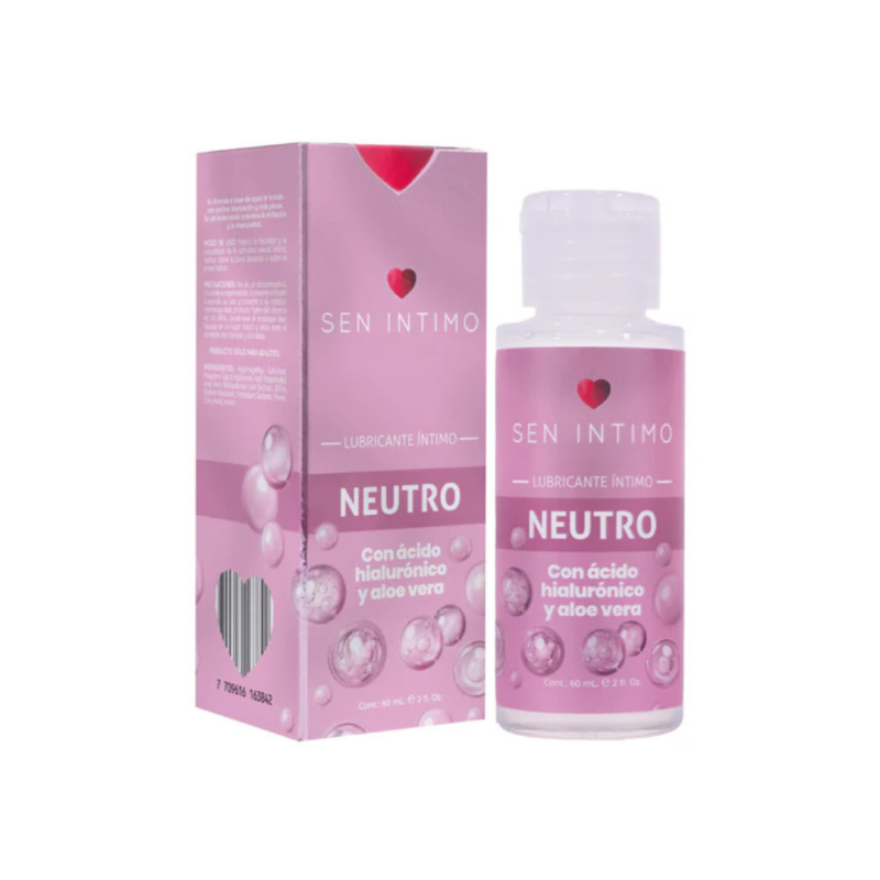 Lubricante Neutro con Ácido Hialurónico y Aloé 60 ml