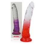 Masturbador Transparente Morado Adam