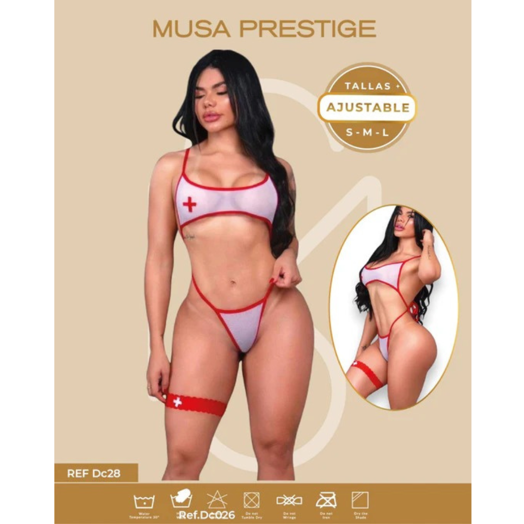 Disfraz Enfermera Musa Ref.Dc28