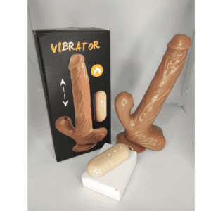 Vibrador y Succionador Realista con Movimiento
