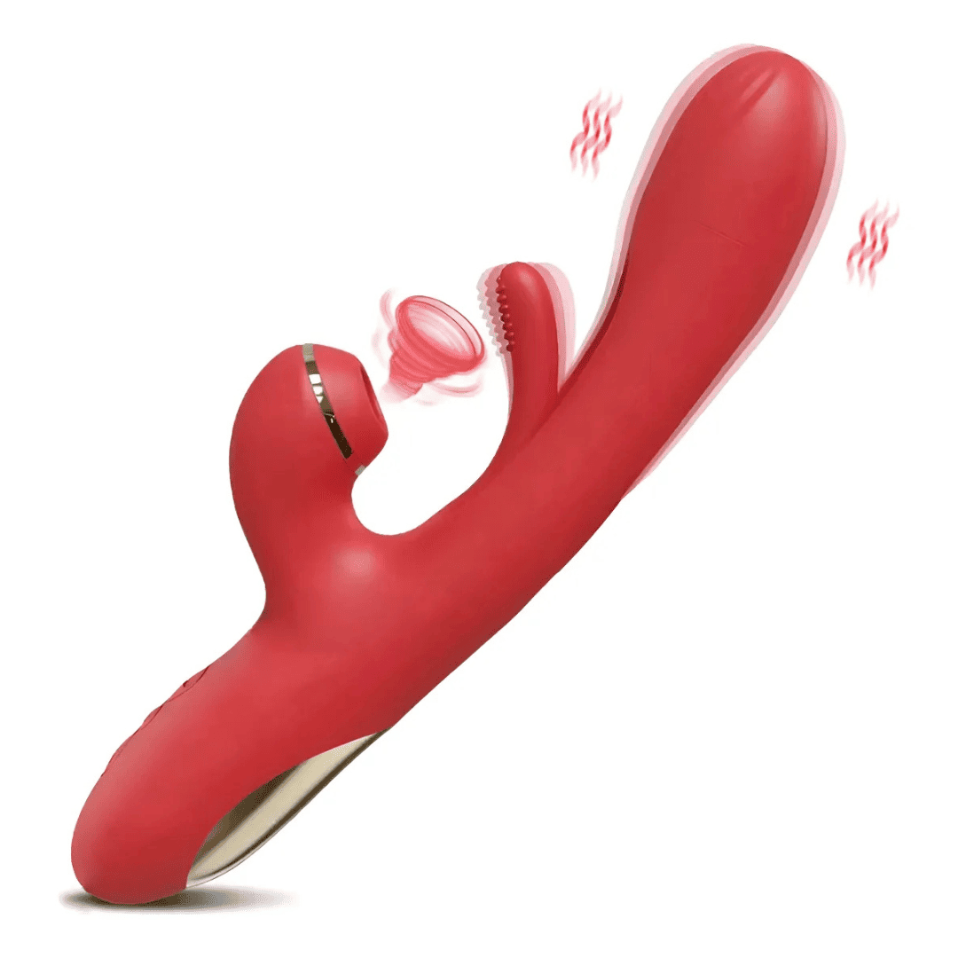 Vibrador con Golpeteo y Succión