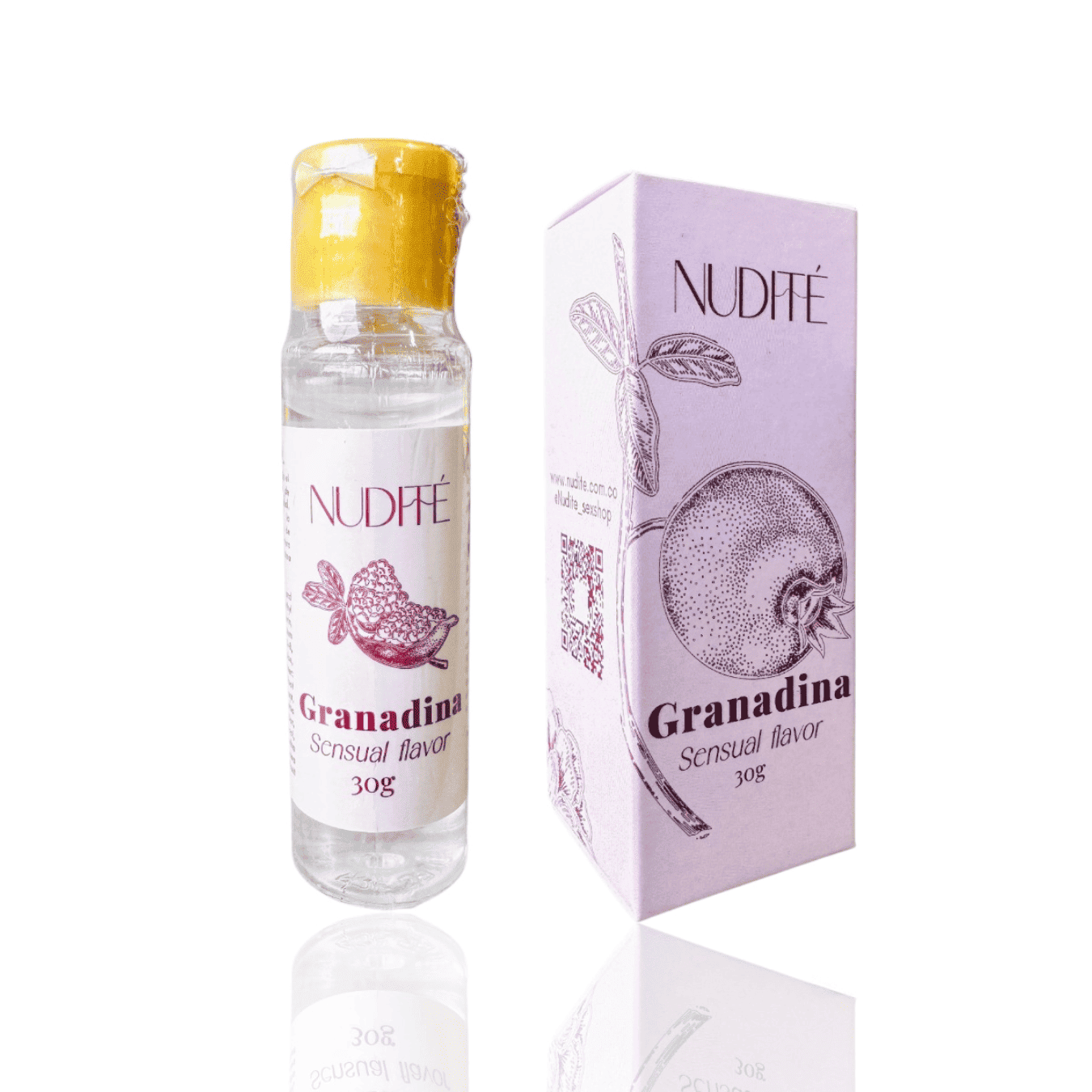 Lubricante Neutro Con Sabor a Granadina 30ml
