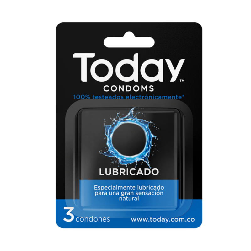 Preservativo Today Lubricado x 3