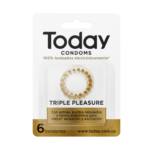 Preservativos Today Triple pleasure x 3v