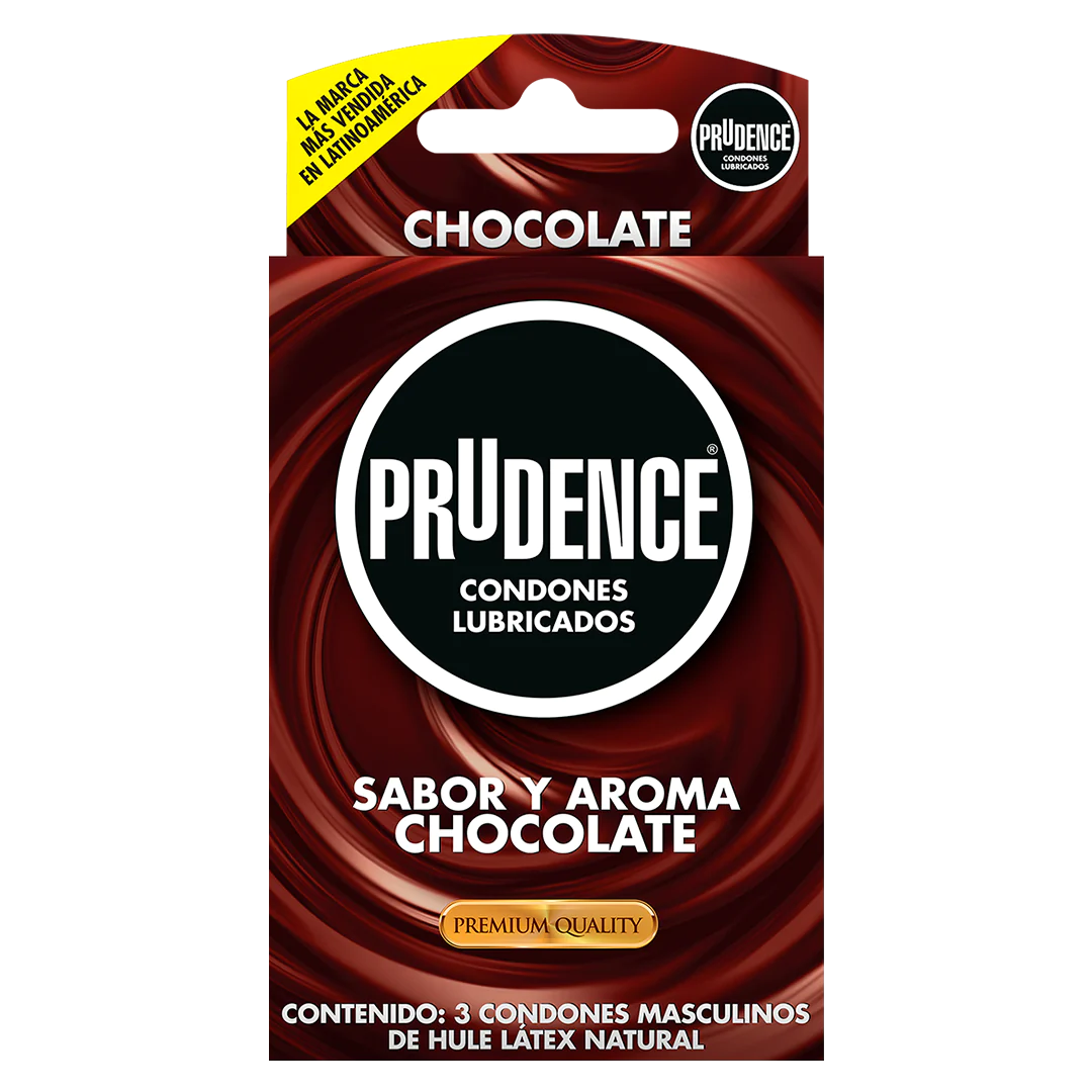 Preservativo Sabor Chocolate Prudence X3