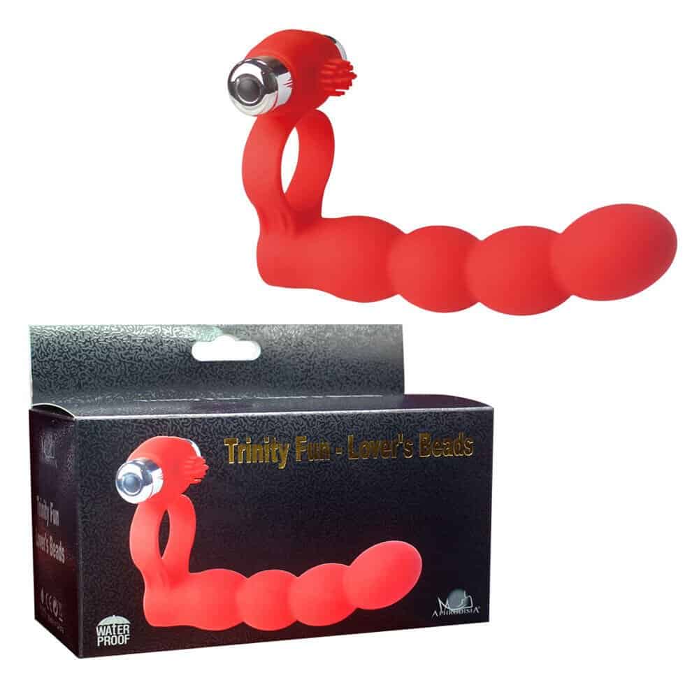 Anillo Vibrador Doble Penetración Trinity