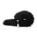 Plug Anal Cola Zorro Negra