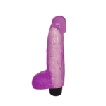 Vibrador Grueso Testículos Morado