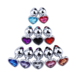 Plug Anal Corazón Talla L