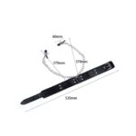 Collar Con Pezoneras Sado Negro - Imagen 2