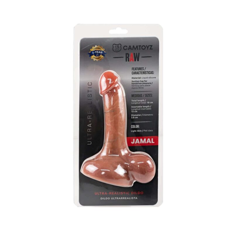 Dildo Ultra Realista Jamal 18cm