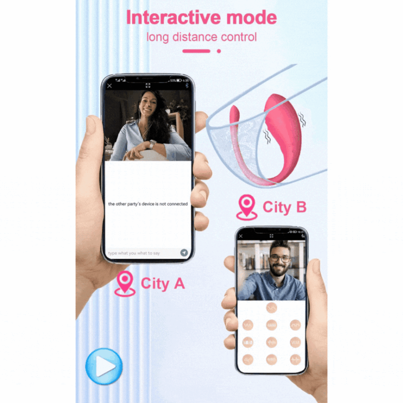 Vibrador a Distancia con App LoveSpouse