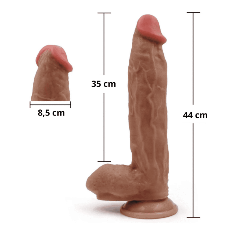 Dildo Realista Gigante 44cm