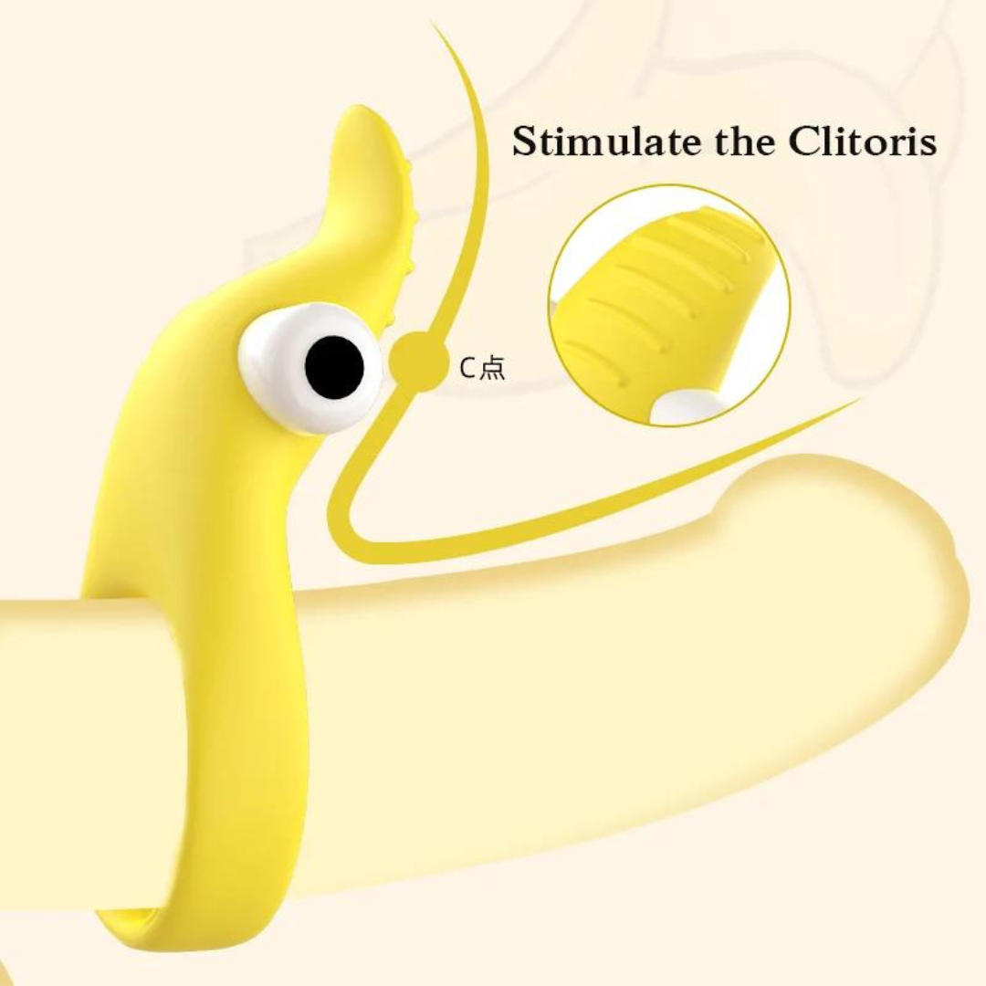 Anillo Vibrador Banana Para Pene