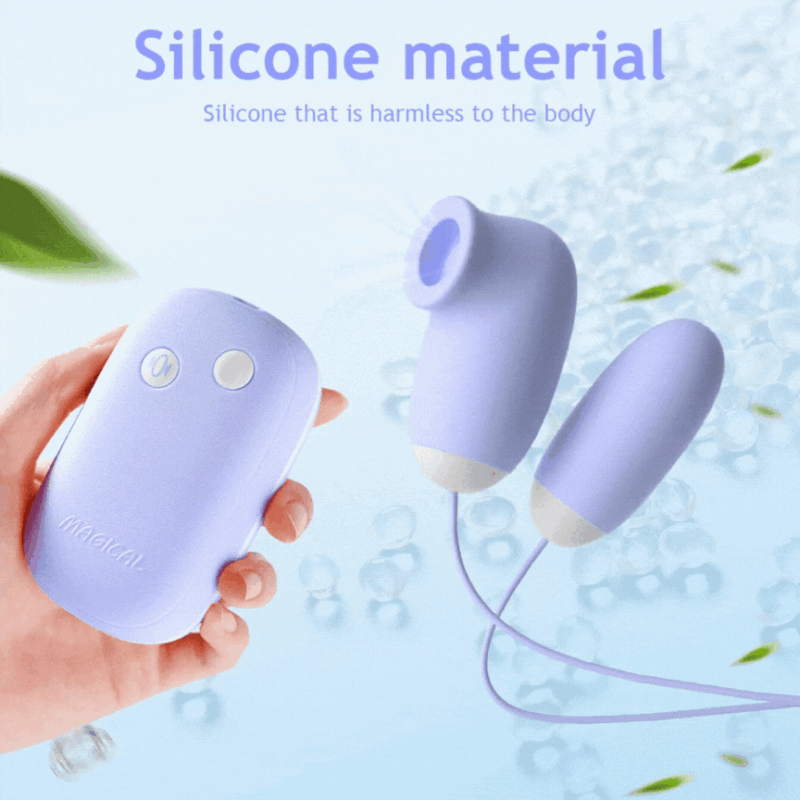 Vibrador Viajero Huevo Succionador