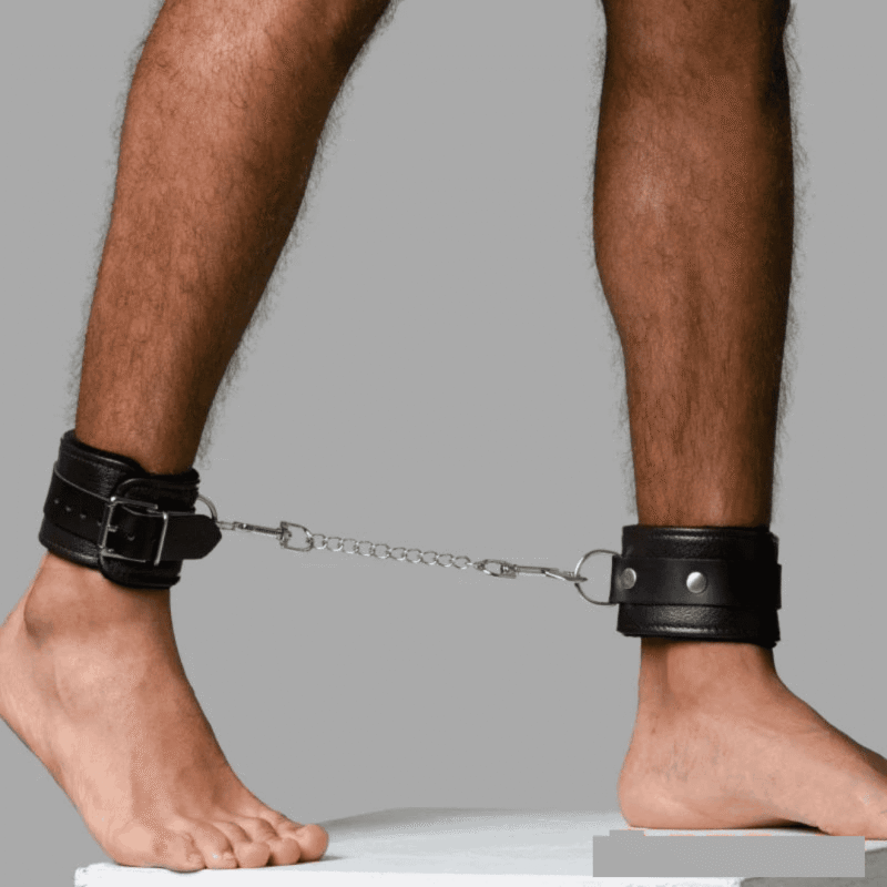 Esposas En Cuero Para Los Pies