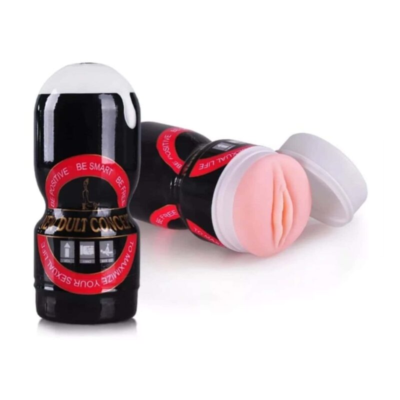 Masturbador Masculino En Silicona Tipo Linterna