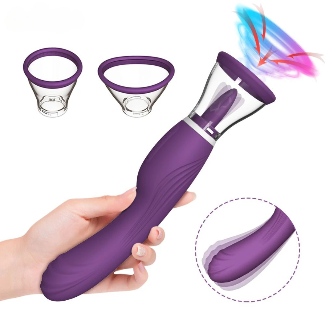 Vibrador Succión y Lengua Su-Shita