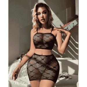 Conjunto Malla Corazon DU-674