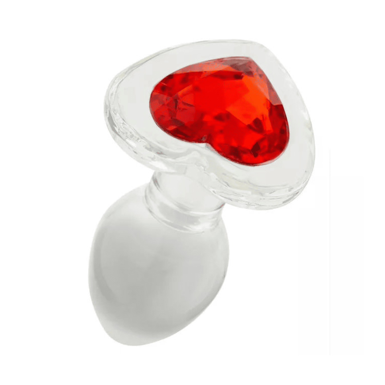 Plug Anal Cristal Corazón Talla S