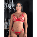Conjunto Sexy Rojo FE-104