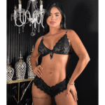 Conjunto Cachetero y Panti Negro TP-136