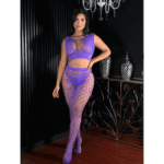 Conjunto Malla Morado Ref DU-680