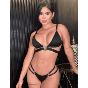 Conjunto en V Negro FES-133
