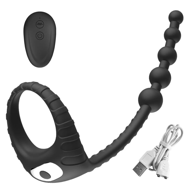 Anillo Con Estimulación Próstata Control