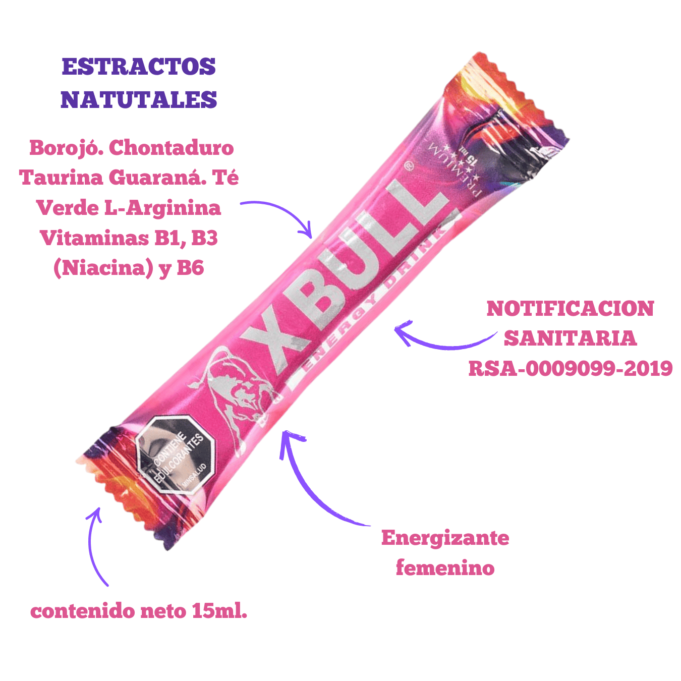Potencializador Femenino XBULL 15ML