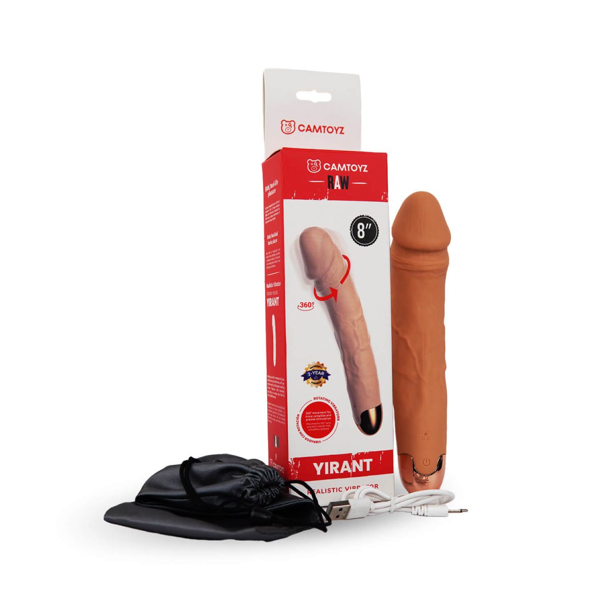 Vibrador Rotación 360 Yirant
